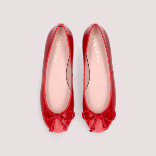 ROSARIO IPNOTIC RED BALLET FLATS