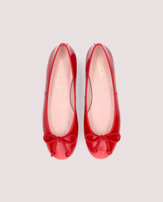 ROSARIO IPNOTIC RED BALLET FLATS