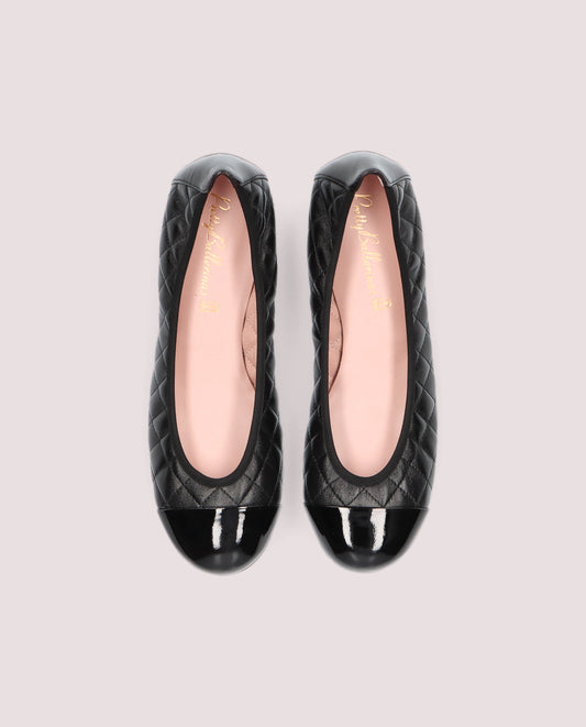 SHIRLEY SHADE BLACK BALLET FLATS