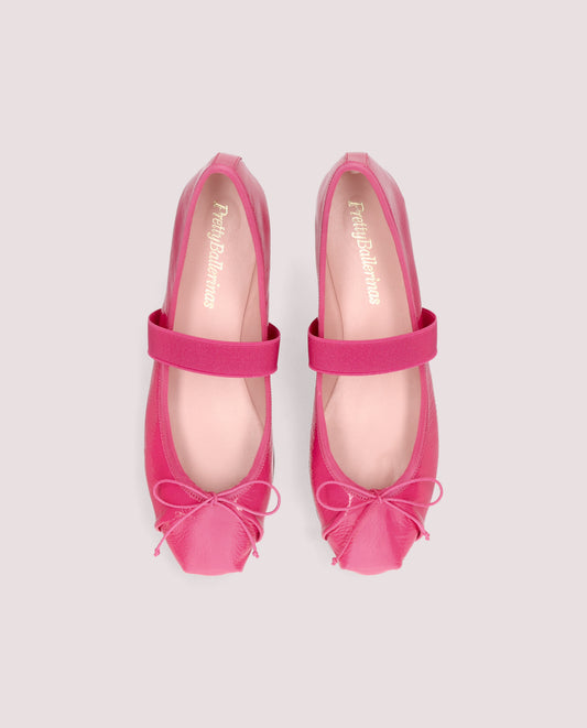 NICOLE GLOSS ALMA BALLET FLATS