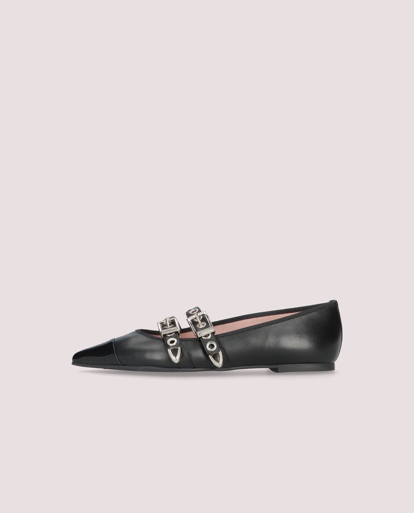 ELLA SHADE BLACK BALLET FLATS