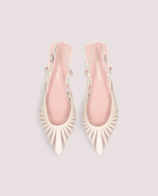 YVETTE NET MIES BALLET FLATS