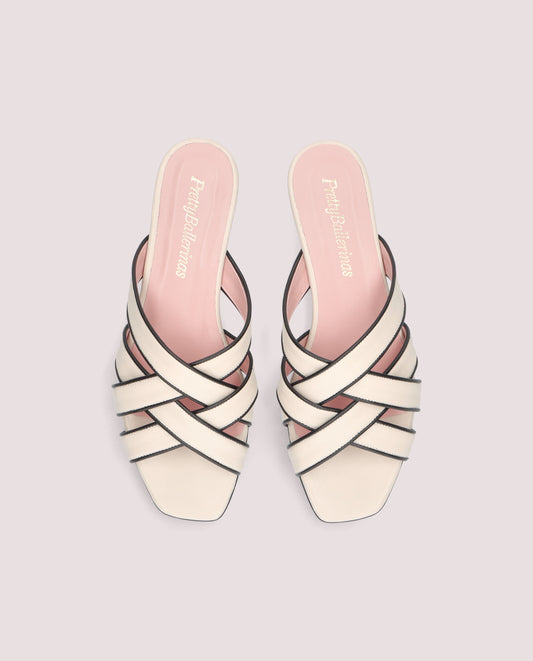 ISLA COTON PEARL SANDALS