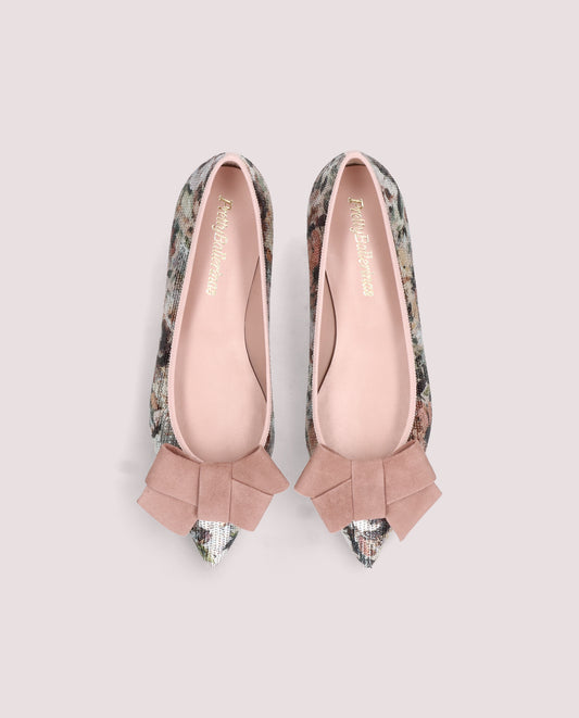 ELLA PINCIO SEPIA BALLET FLATS