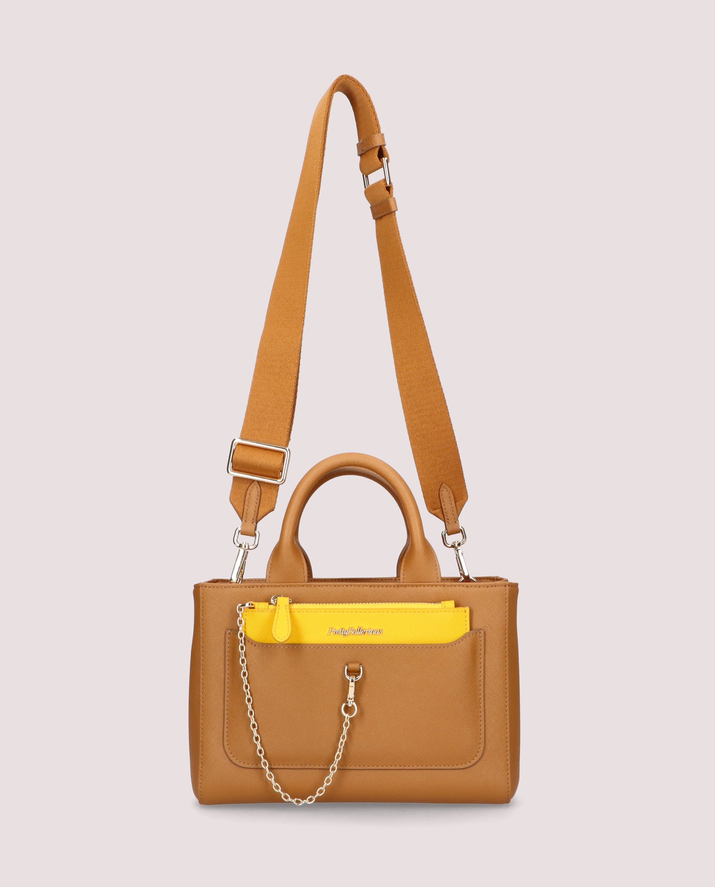 BROWN LEATHER BAG