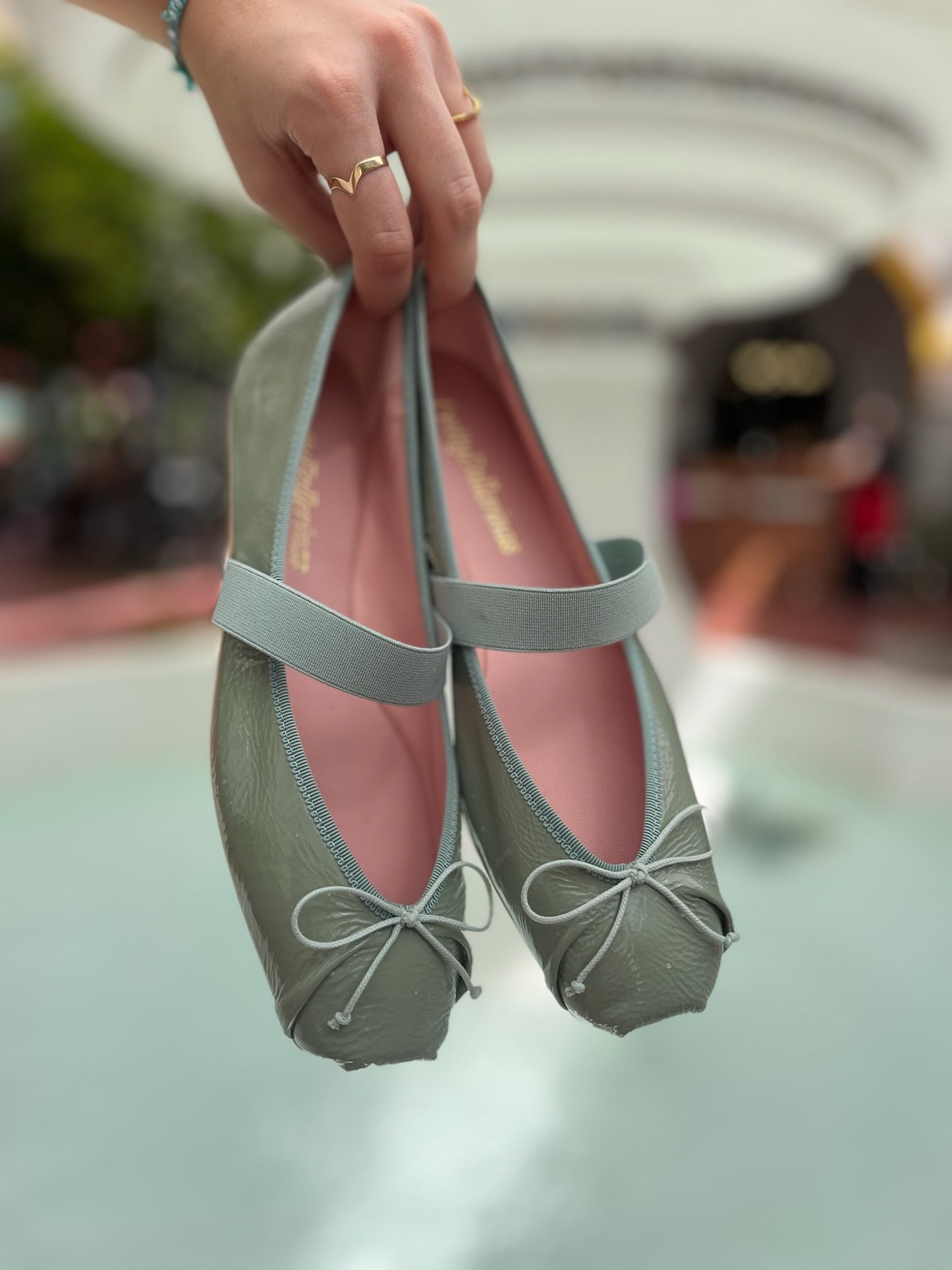 KRISTEN GLOSS KEW BALLET FLATS