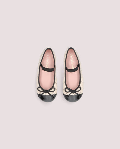 SHADE NEGRO GIRLS BALLET FLATS