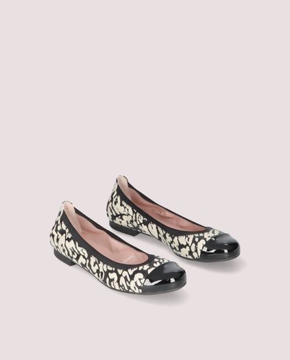 SHIRLEY SHADE PRINT BALLET FLATS