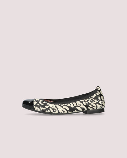SHIRLEY SHADE PRINT BALLET FLATS