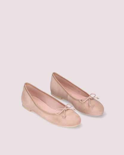 NICOLE ANGELIS DUST BALLET FLATS