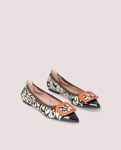 ELLA PRINT BALLET FLATS
