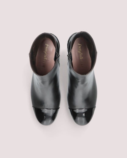 JENDAYI SHADE BLACK ANKLE BOOTS