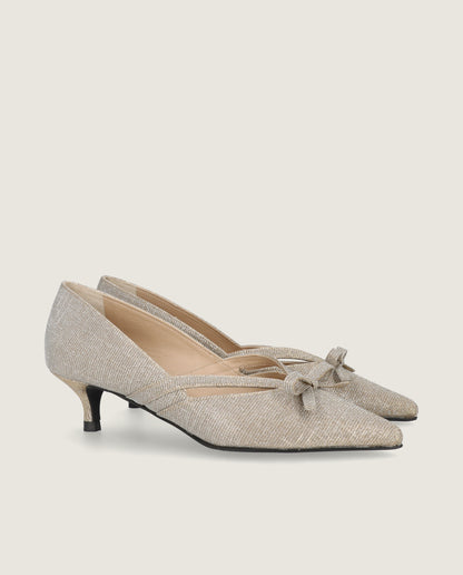 HARRIET CHAMPAGNE GOLD HEELS