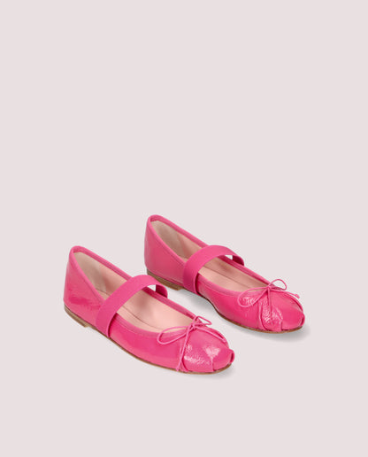 NICOLE GLOSS ALMA BALLET FLATS