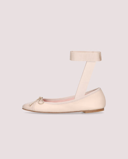 NICOLE GLOSS ROSATO BALLET FLATS