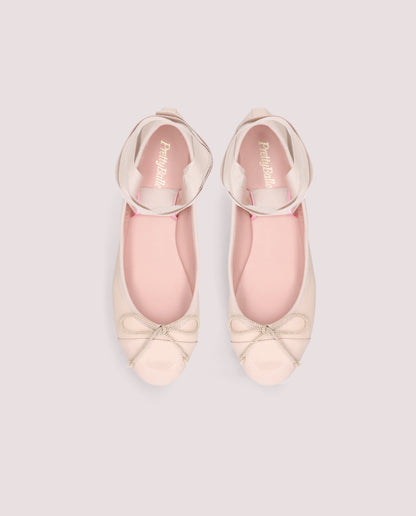 NICOLE GLOSS ROSATO BALLET FLATS