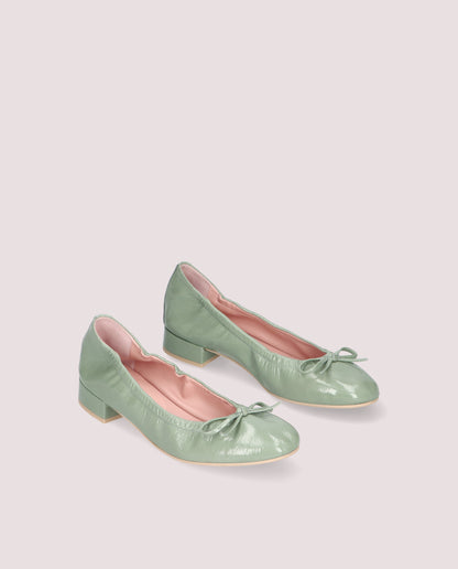 GRETSCHEN GLOSS KEW BALLET FLATS