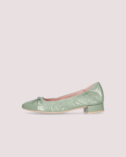 GRETSCHEN GLOSS KEW BALLET FLATS