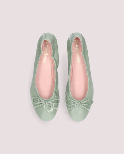 GRETSCHEN GLOSS KEW BALLET FLATS