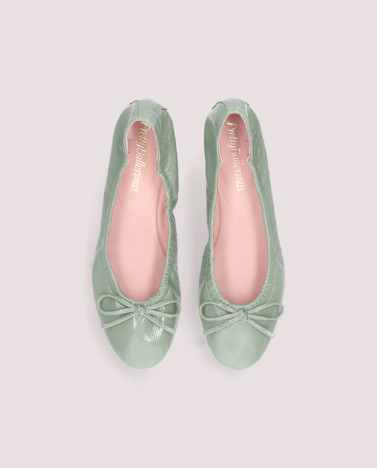GRETSCHEN GLOSS KEW BALLET FLATS