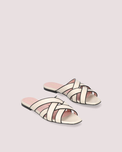 ISLA COTON PEARL SANDALS
