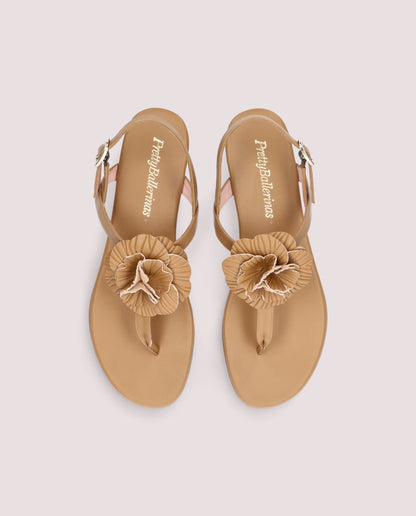 JUDY COTON SADEL SANDALS