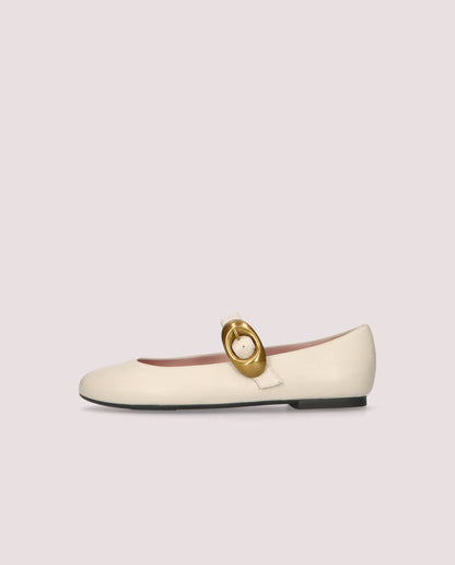 NICOLE COTON CAOLIN BALLET FLATS