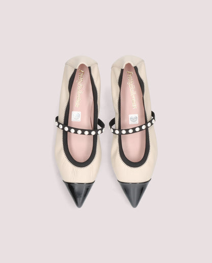 BALLERINA ELLA SHADE BLACK COTON CAOLIN