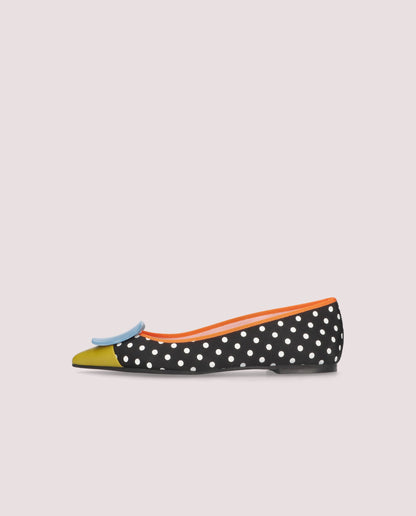 PARIS POLKA DOT BALLET FLATS