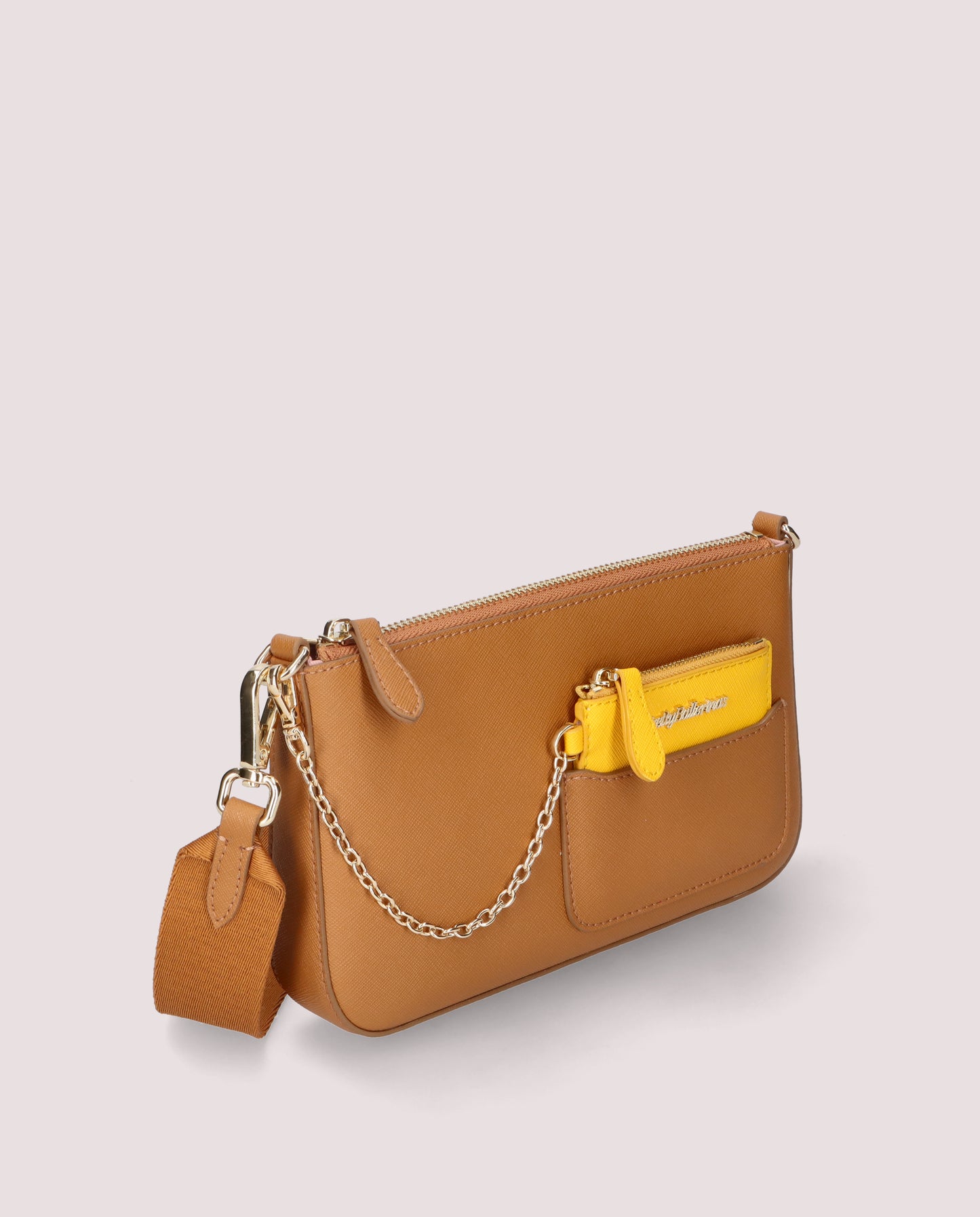 SMALL BROWN LEATHER BAG