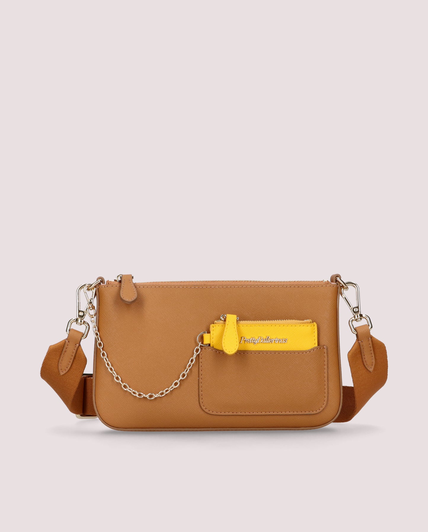 SMALL BROWN LEATHER BAG