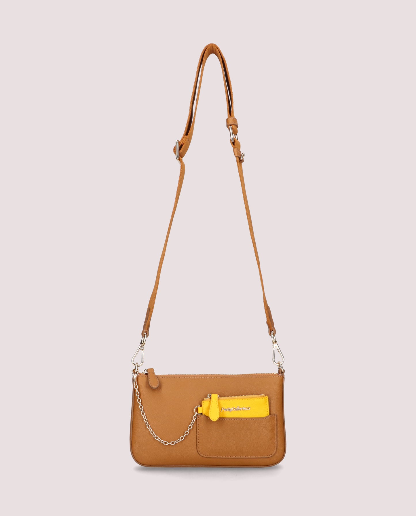 SMALL BROWN LEATHER BAG